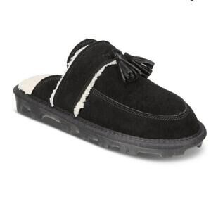 - Style & Co LANEYY TASSEL LEATHER  SLIPPERS slip on Women's Shoes size 8M